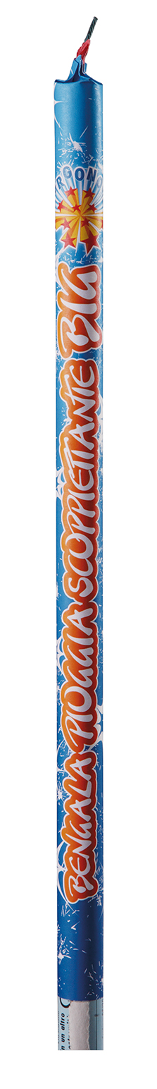 Bengala pioggia scoppiettante Big (4 pcs)