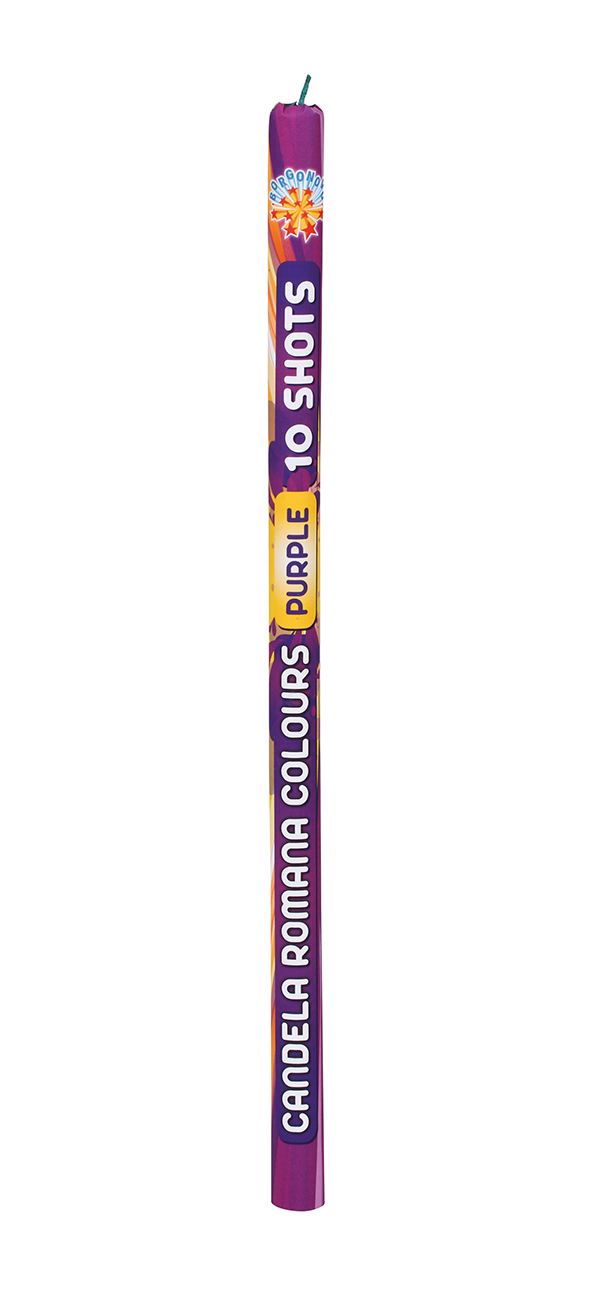 Candela romana Colours (4 pcs)
